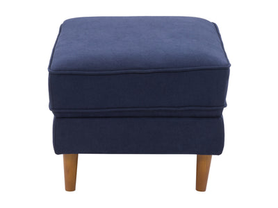 navy blue Mid-Century Modern Ottoman Mulberry Collection product image by CorLiving#color_mulberry-navy-blue