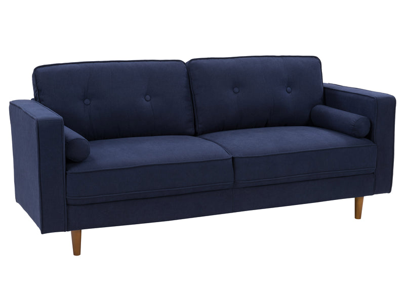 navy blue 3 Seater Sofa Mulberry collection product image by CorLiving