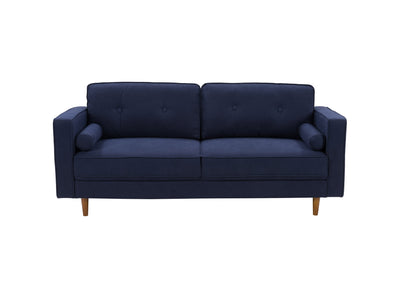 navy blue Living Room Sofa Set, 4 piece Mulberry collection detail image by CorLiving#color_navy-blue