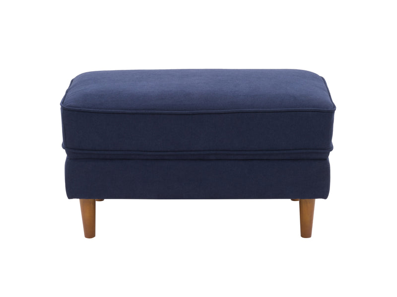 navy blue Living Room Sofa Set, 4 piece Mulberry collection detail image by CorLiving