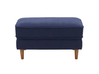 navy blue Accent Chair with Ottoman Mulberry collection detail image by CorLiving#color_mulberry-navy-blue