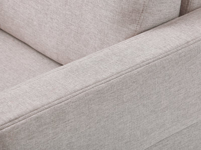 light grey 2 Seat Sofa Loveseat Clara collection detail image by CorLiving#color_clara-light-grey