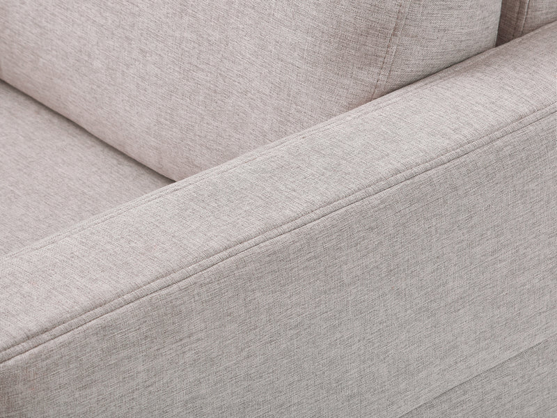 light grey 2 Seat Sofa Loveseat Clara collection detail image by CorLiving