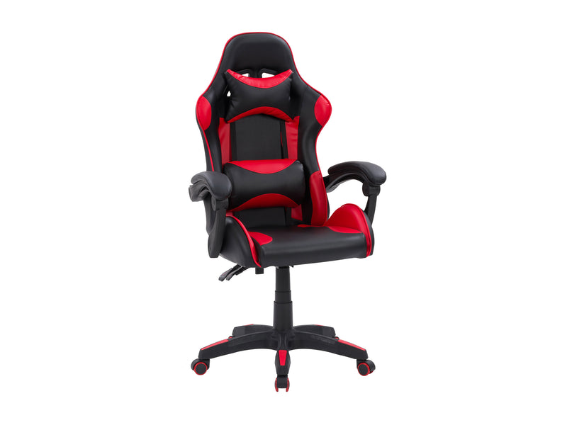 black and red Reclining Gaming Chair Ravagers Collection product image by CorLiving
