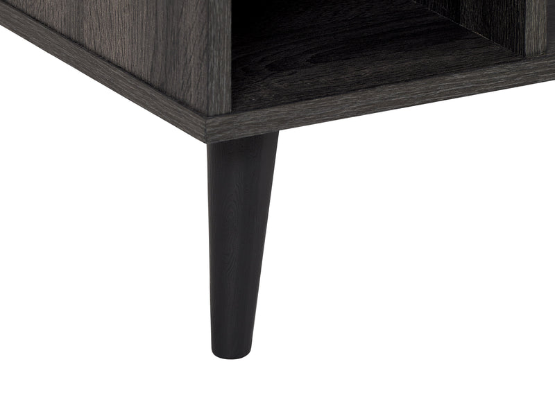 dark grey Rectangle Coffee Table with Storage Cole Collection detail image by CorLiving