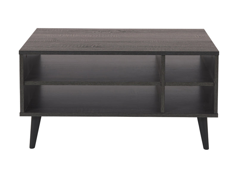 dark grey Rectangle Coffee Table with Storage Cole Collection product image by CorLiving