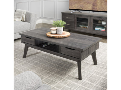 dark grey Mid Century Modern Coffee Table Hollywood Collection lifestyle scene by CorLiving#color_dark-grey