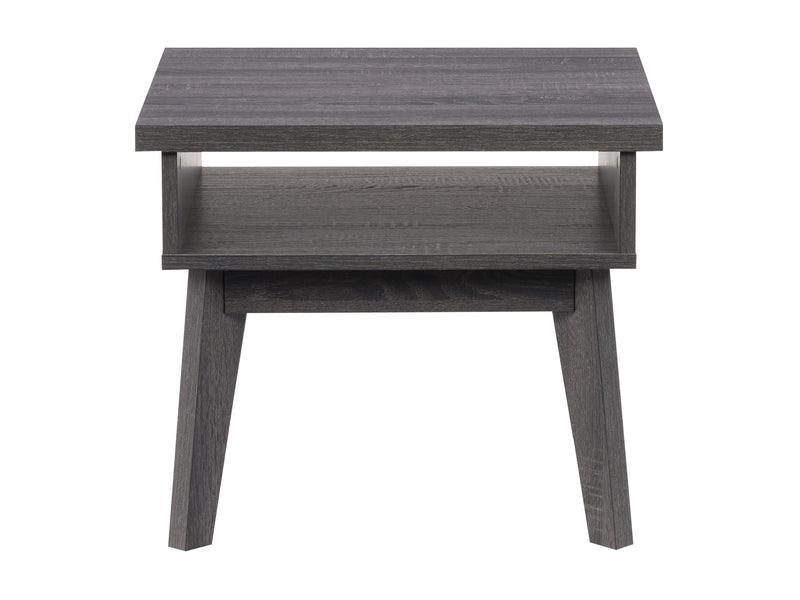 dark grey Mid Century End Table Hollywood Collection product image by CorLiving