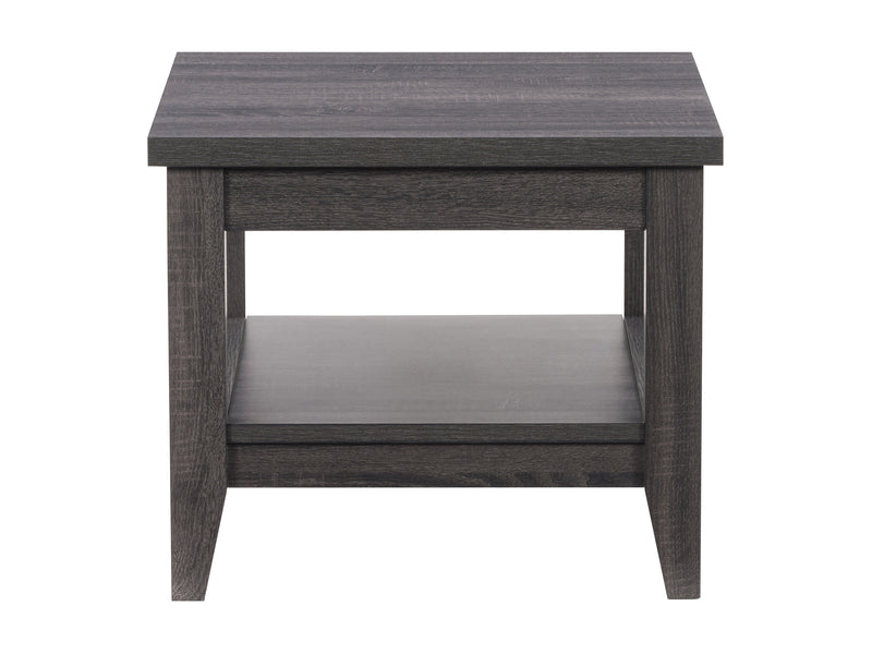 dark grey Square Side Table Hollywood Collection product image by CorLiving