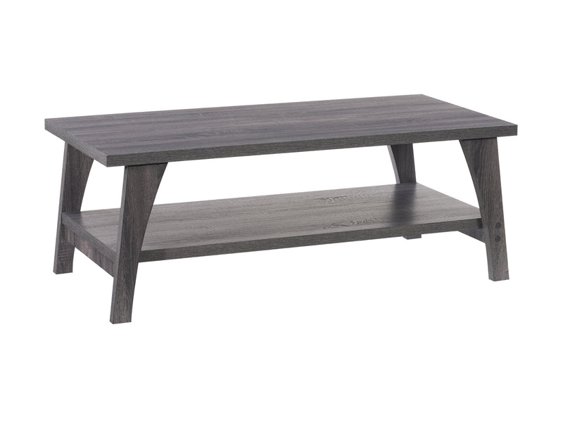 dark grey Two Tier Coffee Table Hollywood Collection product image by CorLiving