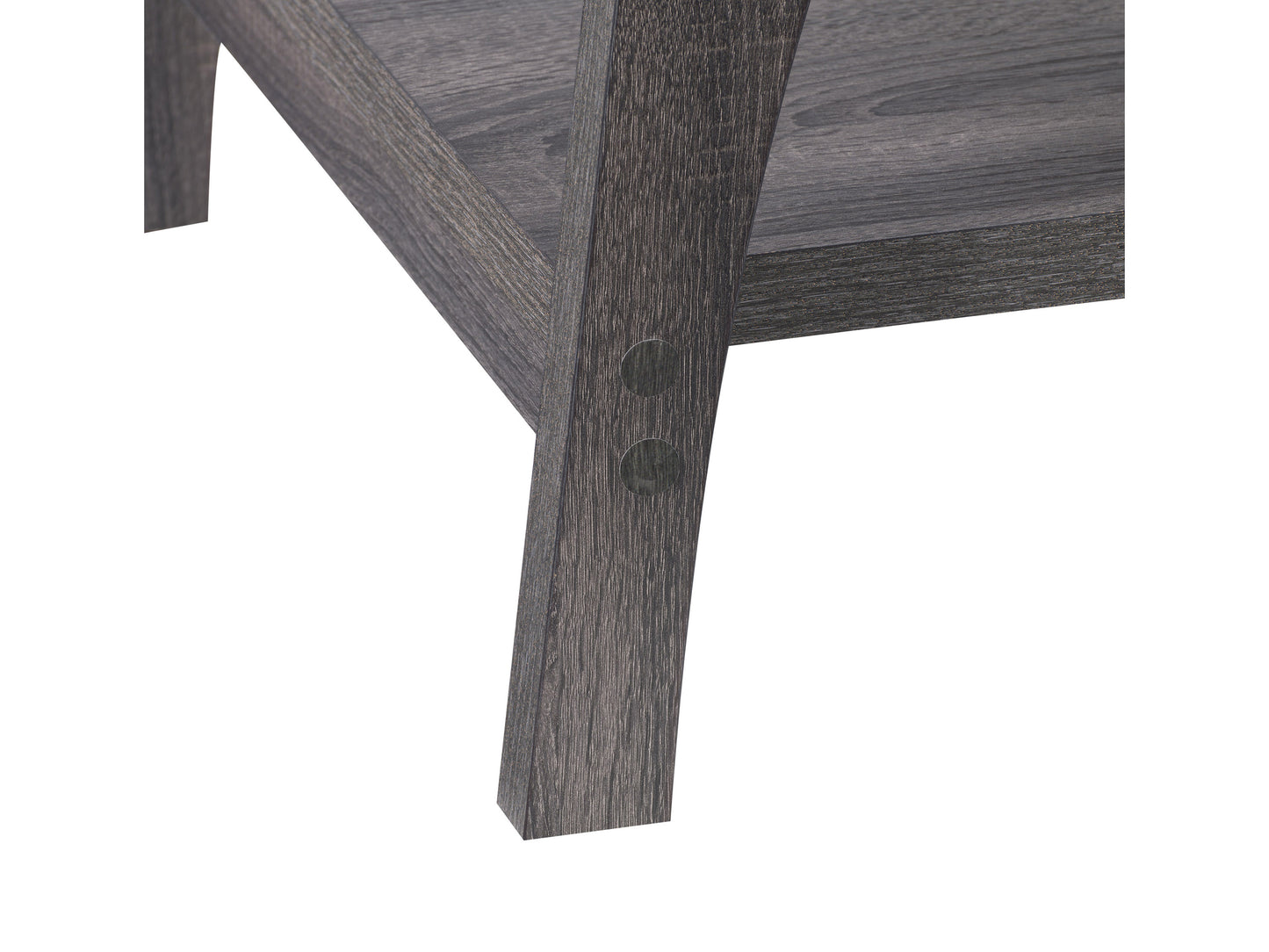 Modern white and natural wood side table with sleek, minimalist design, featuring a smooth white tabletop, tapered wooden legs, and a small drawer for storage. Ideal for contemporary living spaces.