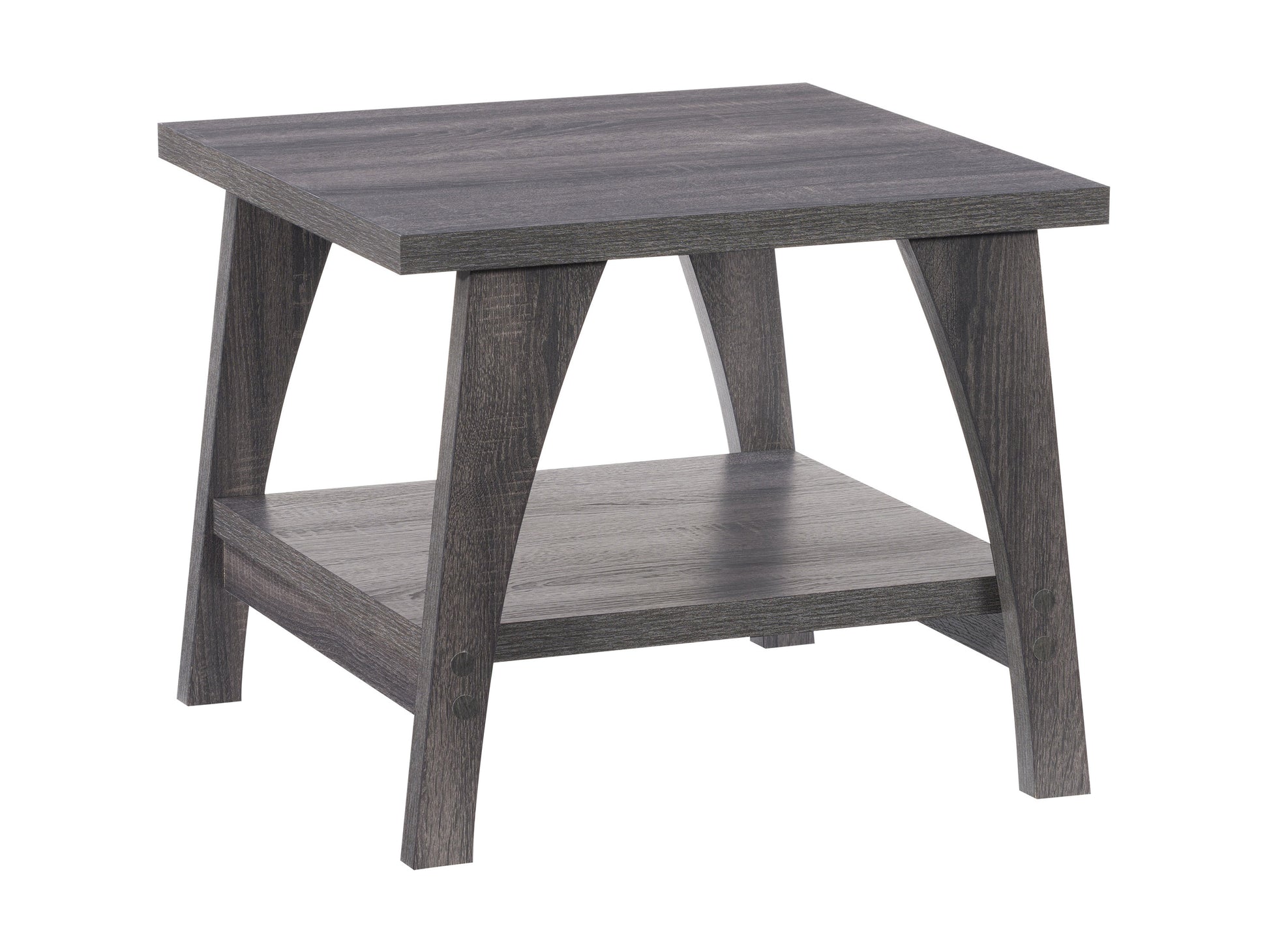 Modern square side table with a sleek white marble top, black metal frame, and minimalist design, perfect for contemporary living rooms or bedrooms.