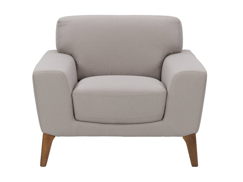 light grey Accent Chair London Collection product image by Corliving