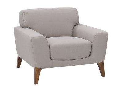 light grey Accent Chair London Collection product image by Corliving#color_london-light-grey
