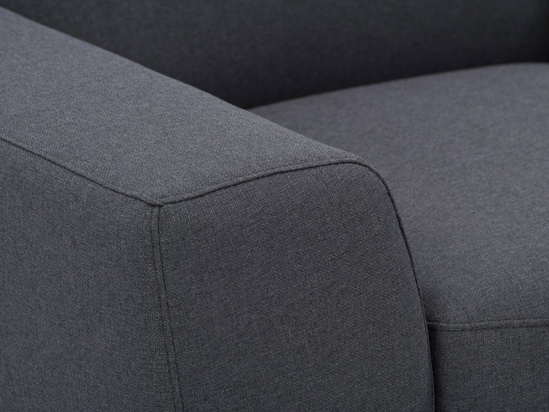 dark grey Accent Chair London Collection detail image by Corliving