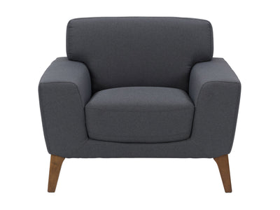 dark grey Accent Chair London Collection product image by Corliving#color_london-dark-grey