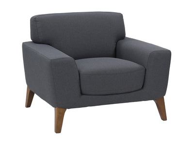 dark grey Accent Chair London Collection product image by Corliving#color_london-dark-grey