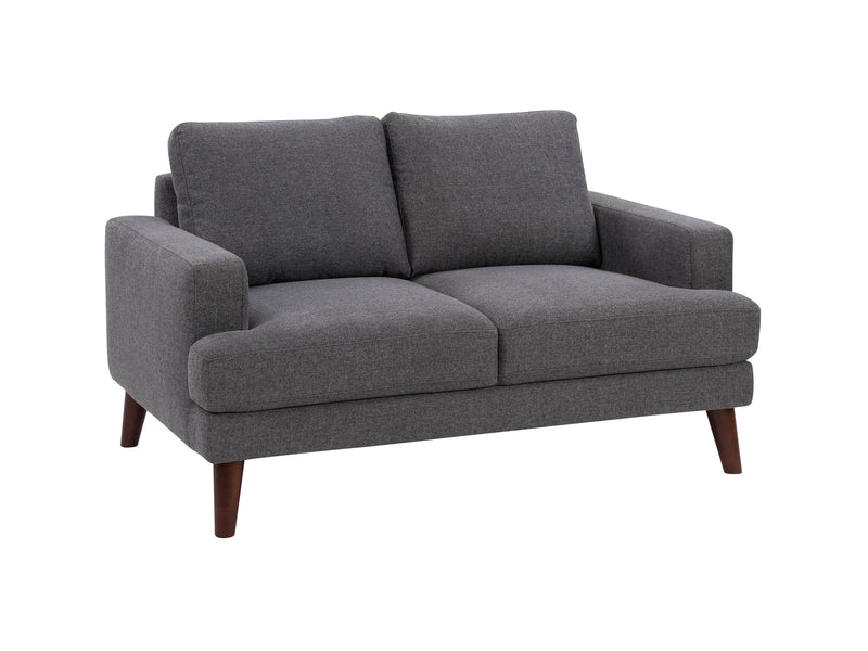 dark grey Modern Loveseat Paris Collection product image by CorLiving