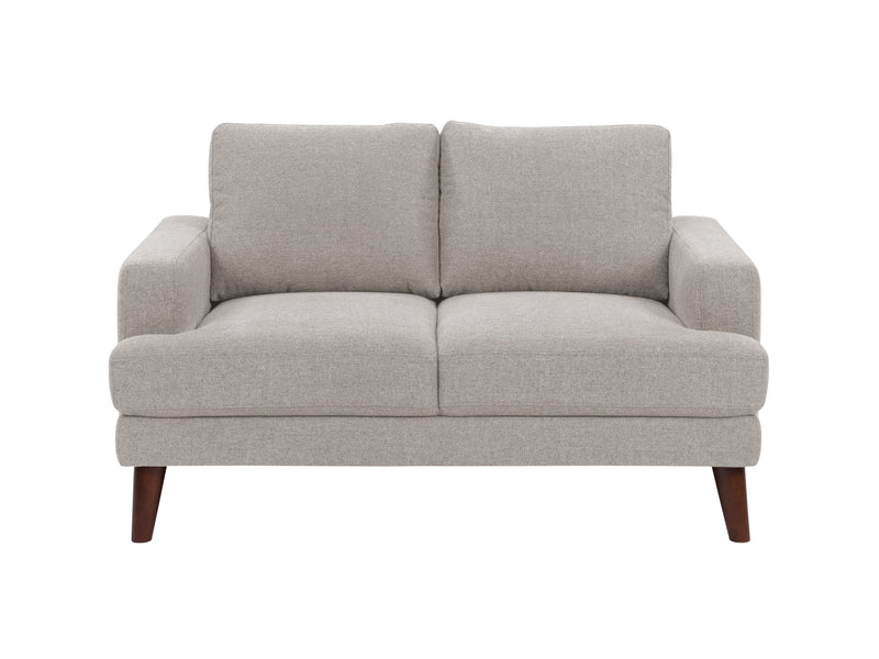 light grey Modern Loveseat Paris Collection product image by CorLiving