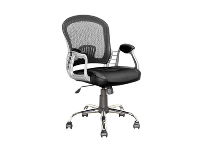 black Mesh Office Chair Quinn Collection product image by CorLiving#color_black