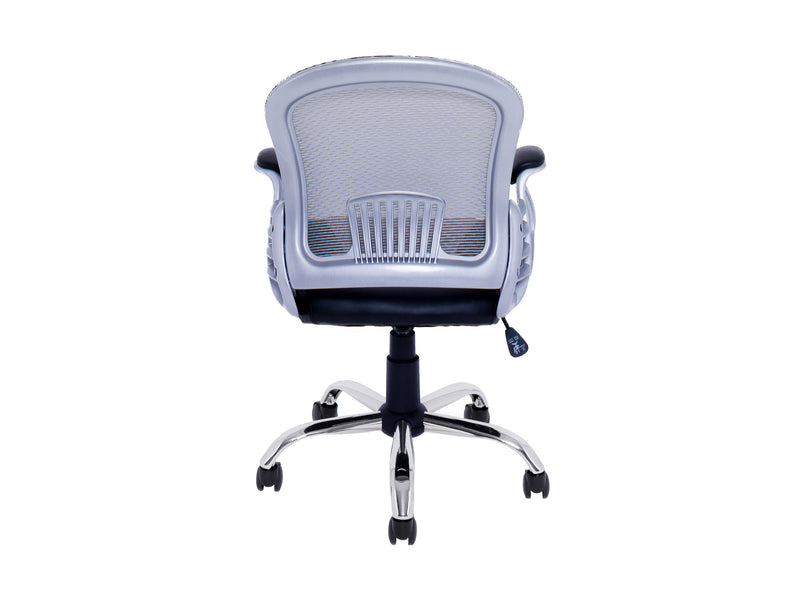 grey Mesh Office Chair Quinn Collection product image by CorLiving