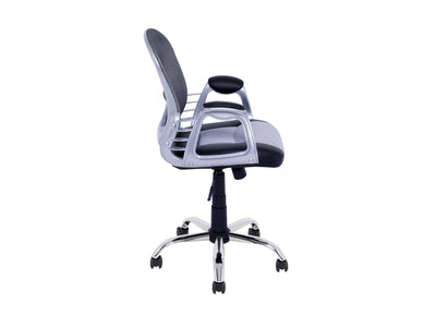 grey Mesh Office Chair Quinn Collection product image by CorLiving#color_grey