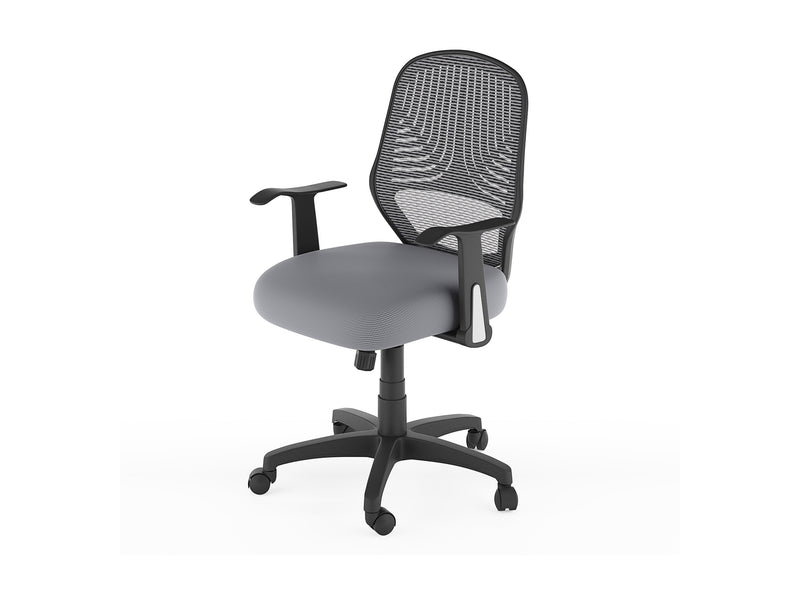 grey Mesh Office Chair Avery Collection product image by CorLiving