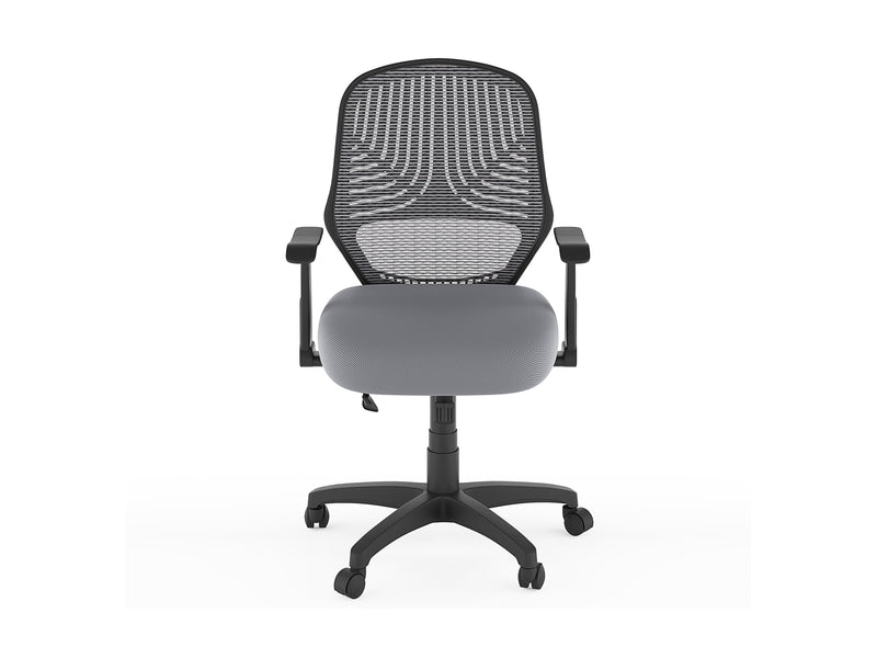 grey Mesh Office Chair Avery Collection product image by CorLiving