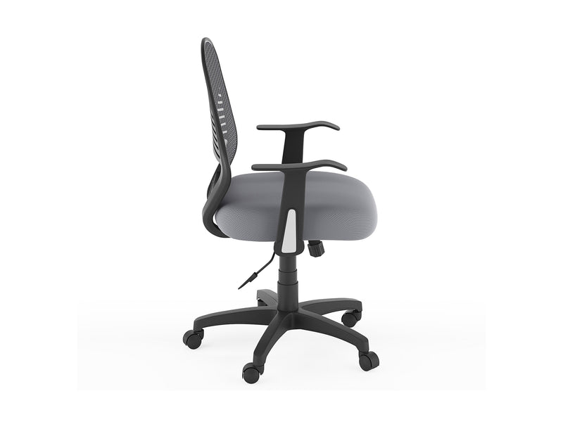 grey Mesh Office Chair Avery Collection product image by CorLiving