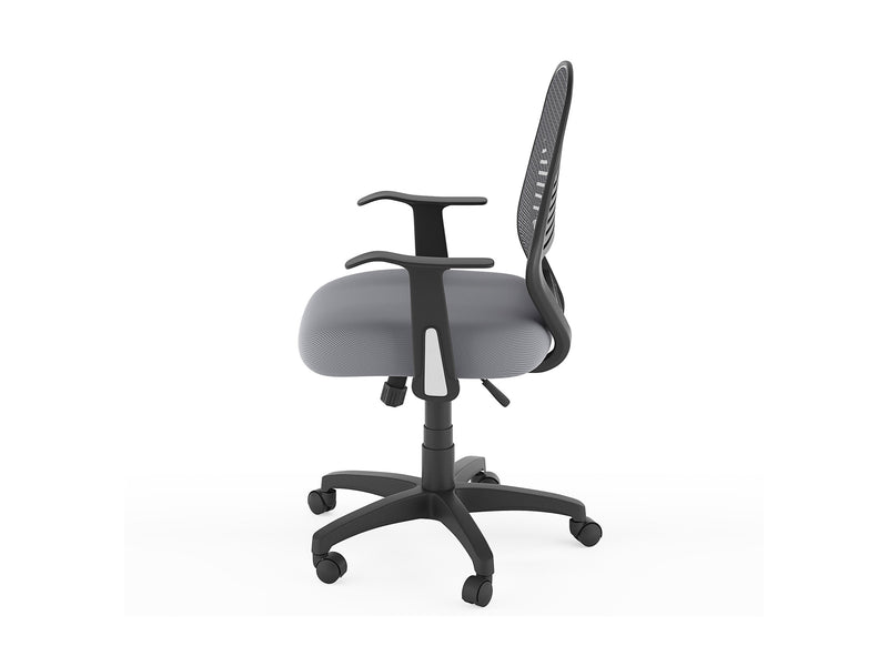 grey Mesh Office Chair Avery Collection product image by CorLiving