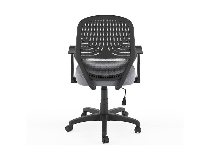 grey Mesh Office Chair Avery Collection product image by CorLiving