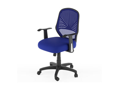 blue Mesh Office Chair Avery Collection product image by CorLiving#color_blue-3
