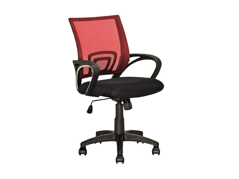 red Mesh Back Office Chair Jaxon Collection product image by CorLiving