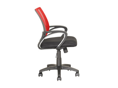 red Mesh Back Office Chair Jaxon Collection product image by CorLiving#color_red