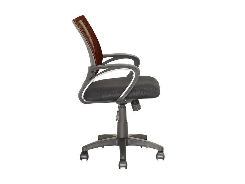 dark brown Mesh Back Office Chair Jaxon Collection product image by CorLiving