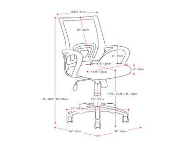 Mesh Back Office Chair