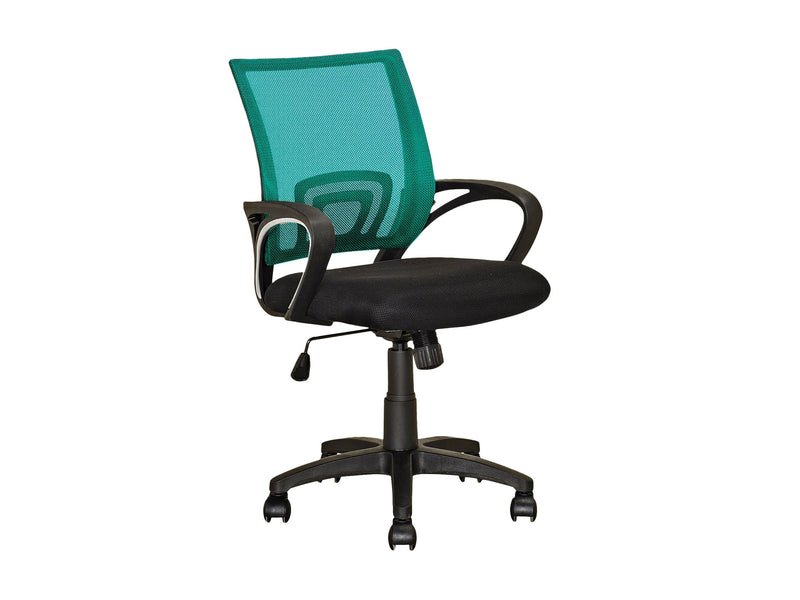 teal Mesh Back Office Chair Jaxon Collection product image by CorLiving