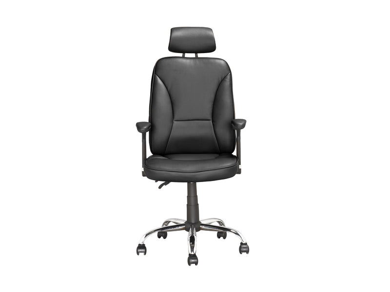 black Reclining Office Chair Brooks Collection product image by CorLiving