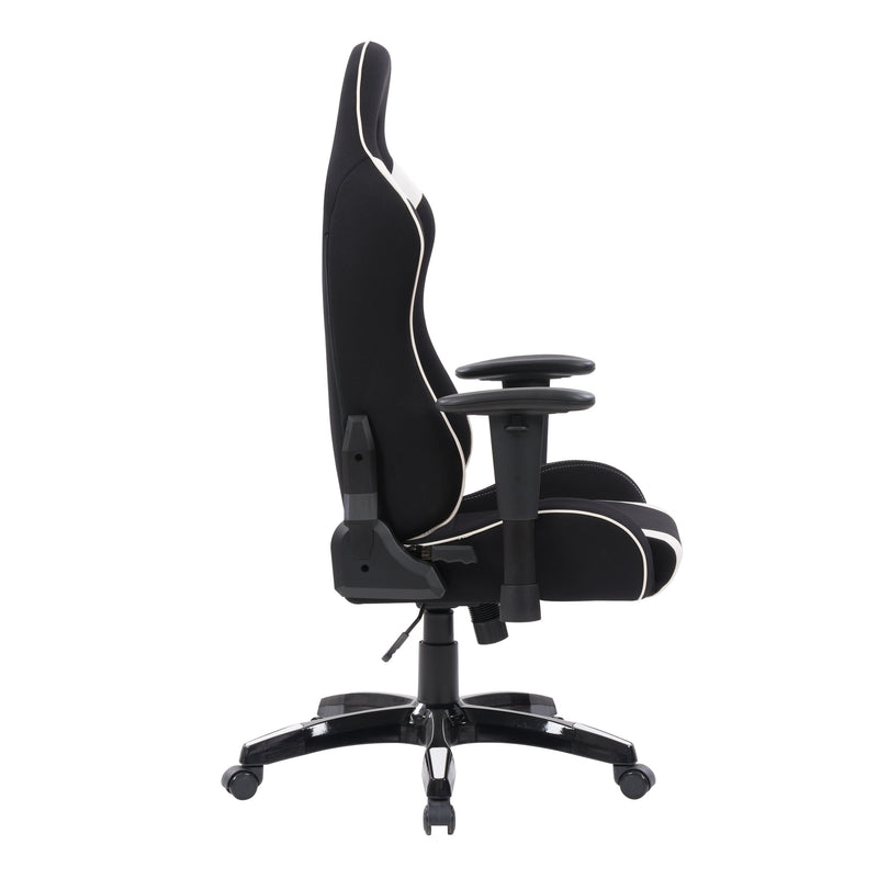 black and white Ergonomic Gaming Chair Workspace Collection product image by CorLiving