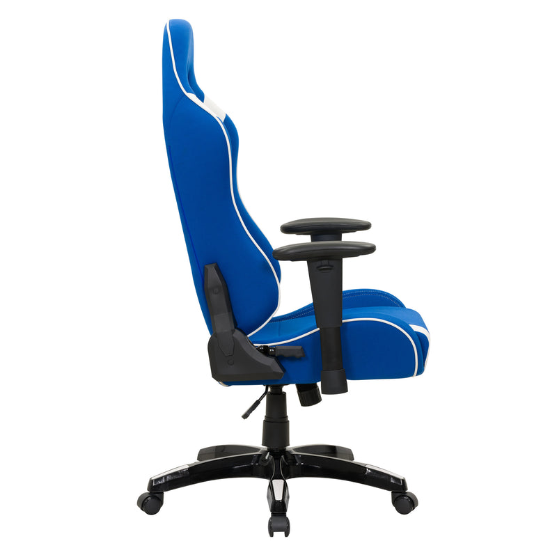Blue and yellow discount gaming chair