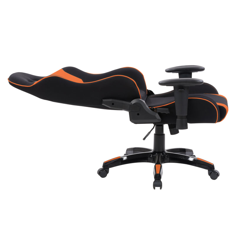 black and orange Ergonomic Gaming Chair Workspace Collection product image by CorLiving