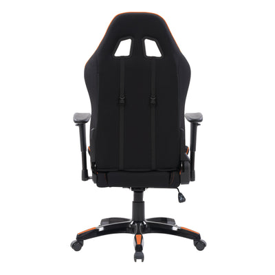 black and orange Ergonomic Gaming Chair Workspace Collection product image by CorLiving#color_black-and-orange
