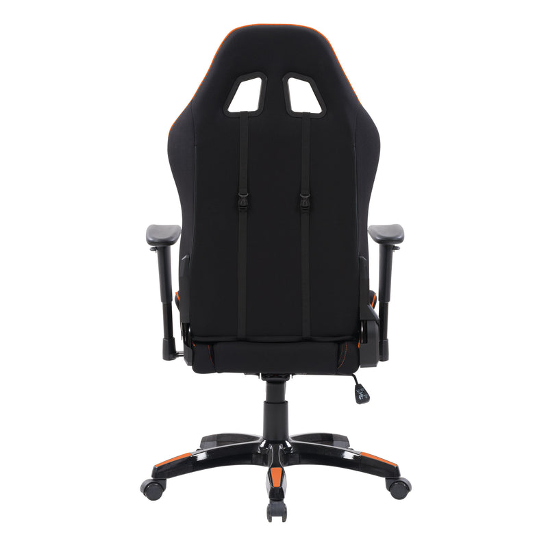 black and orange Ergonomic Gaming Chair Workspace Collection product image by CorLiving