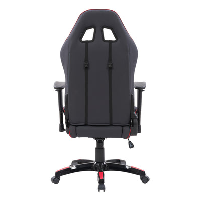 grey and red Ergonomic Gaming Chair Workspace Collection product image by CorLiving#color_grey-and-red