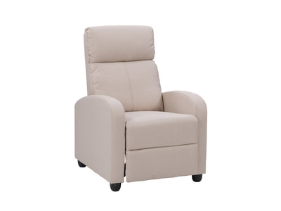 beige Push Back Recliner Ophelia Collection product image by CorLiving#color_beige