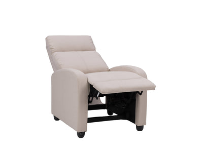 beige Push Back Recliner Ophelia Collection product image by CorLiving#color_beige