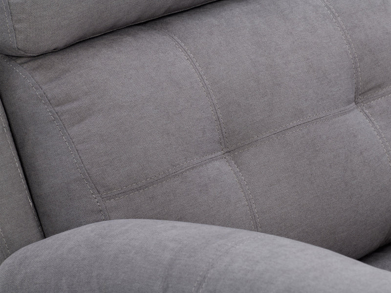 grey 2 Seater Recliner Sofa Oren Collection detail image by CorLiving