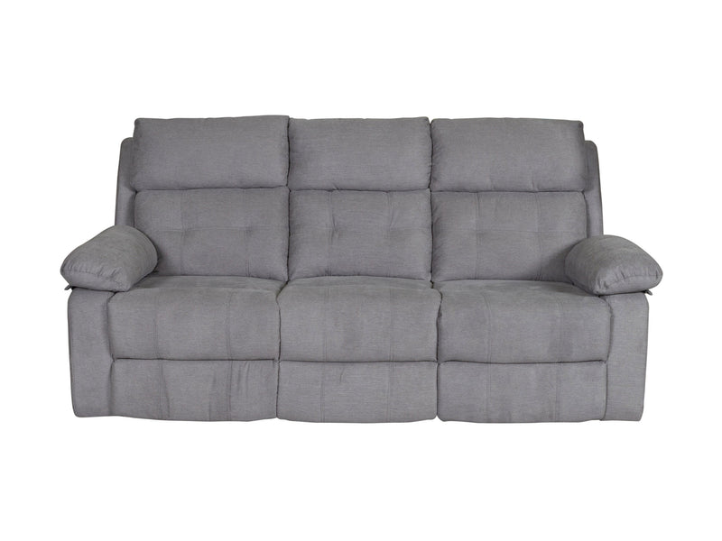 grey 3 Seater Recliner Sofa Oren Collection product image by CorLiving