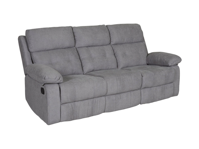 grey 3 Seater Recliner Sofa Oren Collection product image by CorLiving