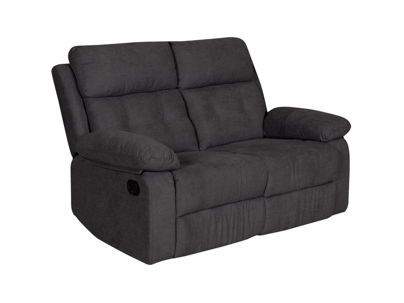 dark grey 2 Seater Recliner Sofa Oren Collection product image by CorLiving